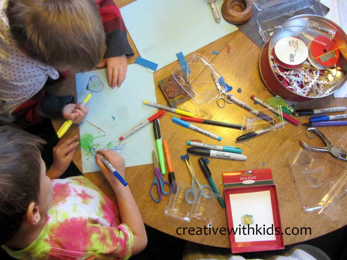 Homemade Shrinky Dinks from Recycled Plastic